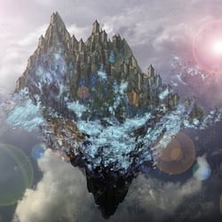 Am Anfang war es ein Berg und ein kleines Schloss