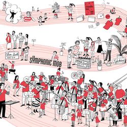 Illustration, Orchestermusiker, Wimmelplakat, Klassik, Musikillustration