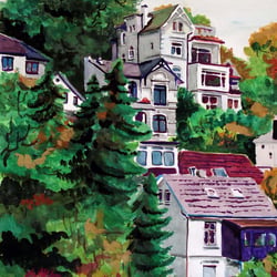 Blankenese (Aquarell) A3