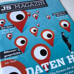 Illustration for JS-Magazin (GER) chrismon-Verlag