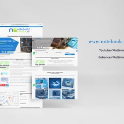 Notebook Service Web Design