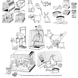 #Illustratorenfuerfluechtlinge „Haustiere“