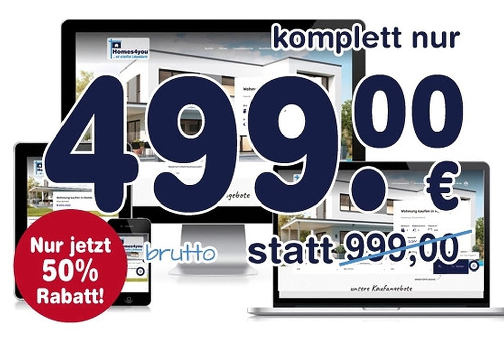 Webseite Immobilienmakler