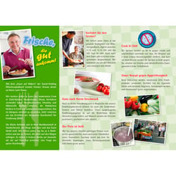 Faltblatt Konzept Grafik-Design Text Claim Keyvisual Composing