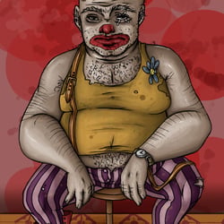 Ugly Clown – Ink and Digital