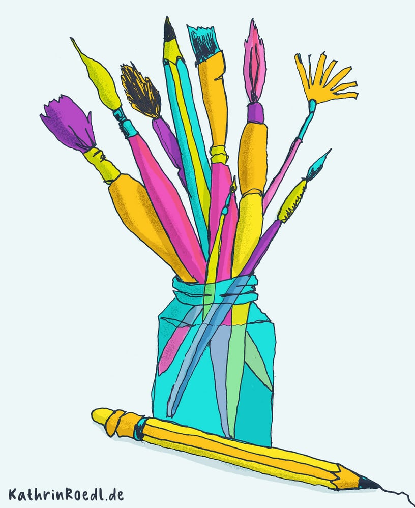 Illustration Pinsel