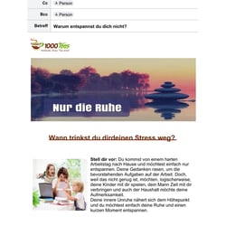 1000tees – Newsletter 1 – Teil 1