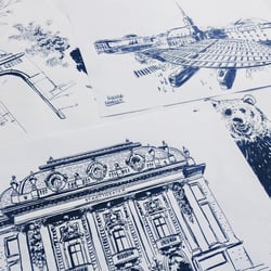 Schwitzerland Travel sketching