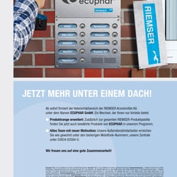 Ecuphar-Anzeige A4 Namechange
