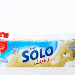 Solo Luxus Toilettenpapier Verpackung
