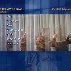 DVD – Schott Masterclass: Gesang