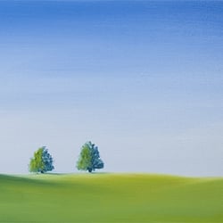 Öl auf Leinwand 120 × 40
