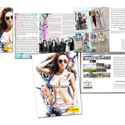TAKKO X-PRESS Sommer 2011 Layout, Konzeptentwicklung und Art Direktion der Mitarbeiterzeitung.