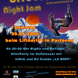 Boarder-Party im Montafon