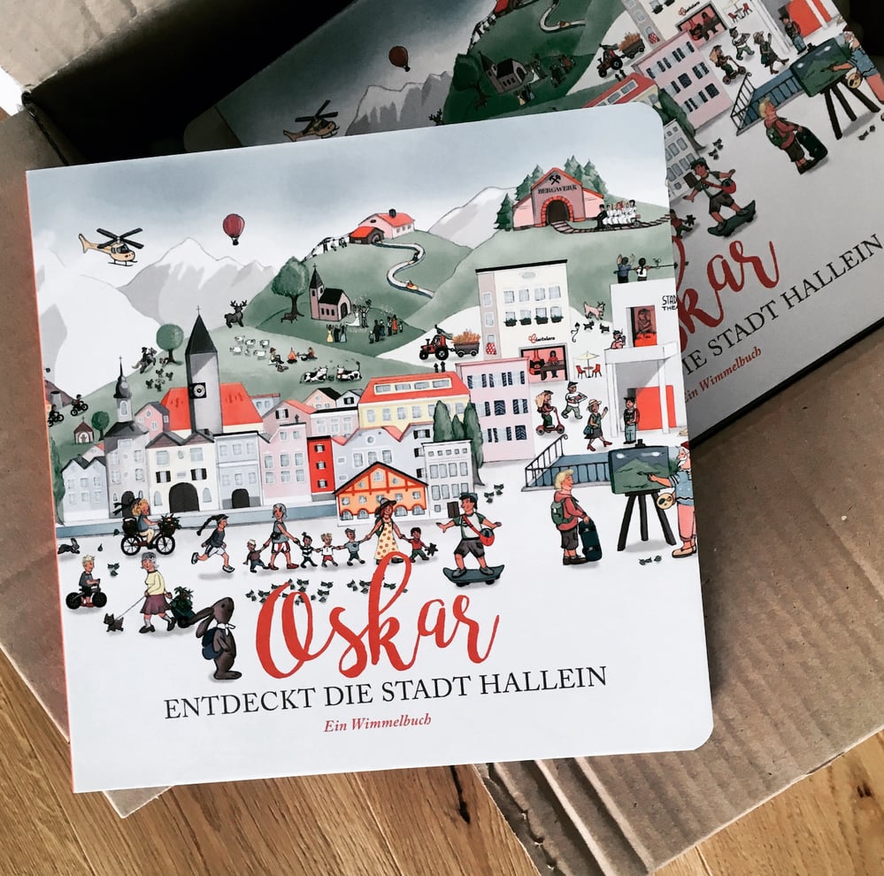 Hallein Wimmelbuch, Franziska Oerter