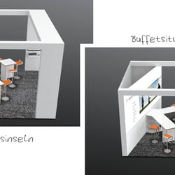 Messestand Visualisierung