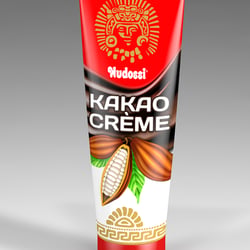 Nudossi-Kakao-Creme in der Tube,  Auftraggeber: Sächsische und Dresdner Back- & Süßwaren GmbH & Co.KG