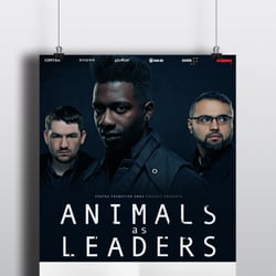 Plakatdesign „Animals as Leaders“