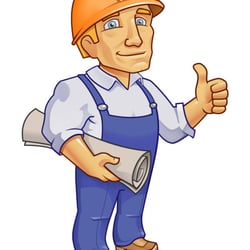Handwerker für ein Projekt