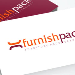 Ideación de nombre comercial, diseño de logotipo y papelería comercial de FURNISHPACK.