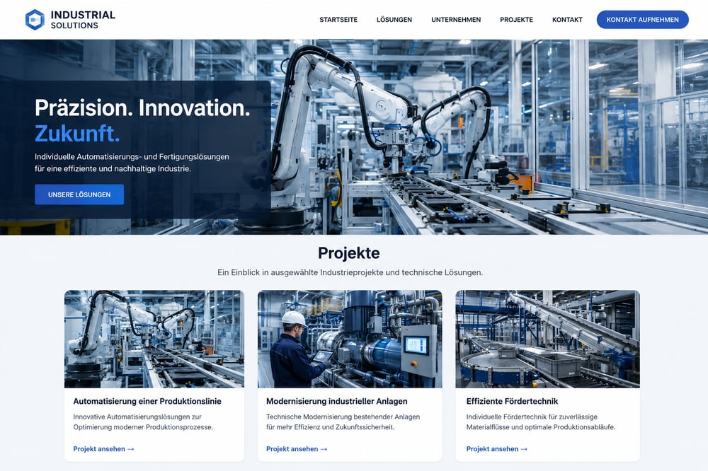 Startseite – Industrial Solutions