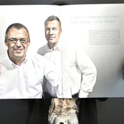 Innenseiten der Pfeiffer & Söhne Imagebroschüre 1