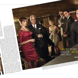 „Mad Men“, Bericht und Interviews, TV-Heft 2014