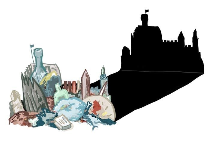 Illustration zum Thema Schwarz/Weiß