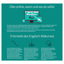 WordDive Microsite Teil 2 Englisch Abikurs 2018 mit Samu