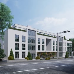 Architekturvisualisierung Mehrfamilienhaus 2