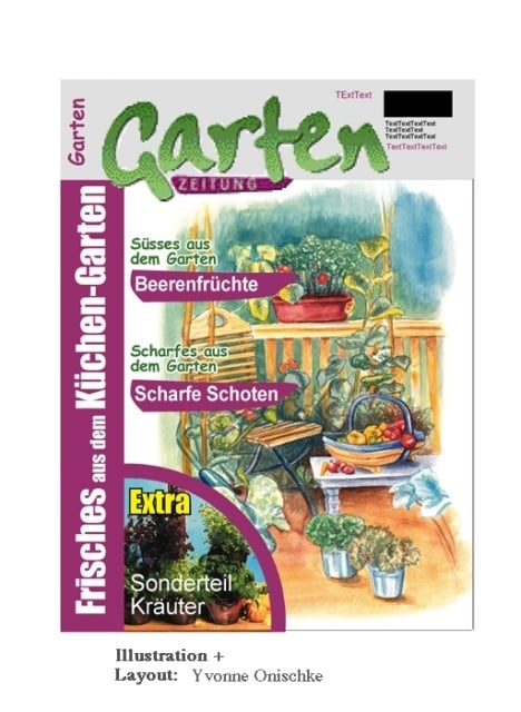 Layout Wettbewerb für Titelblattgestaltung