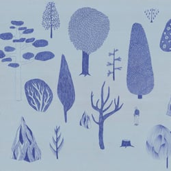 All kinds of trees