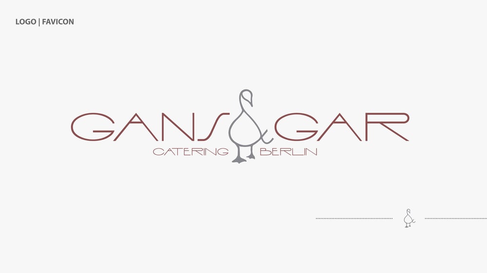 Gans und Gar – Logo und Favicon