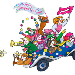 Send in the Clowns – Detail aus »Die Kurpfalz wimmelt« ISBN 978−3-8425−2177−3
