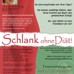 Plakat Abnehmen 02