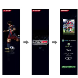 Konami PES2011 Banner