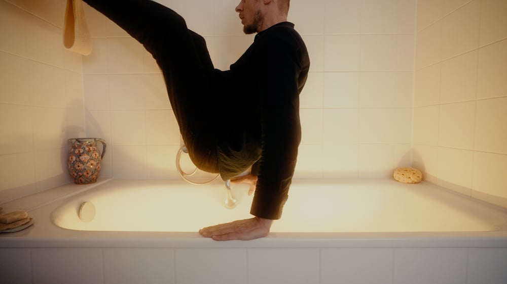 Doppel Kick nach vorne