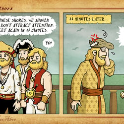 YBP Comic Strip No. 16 (Banzai)