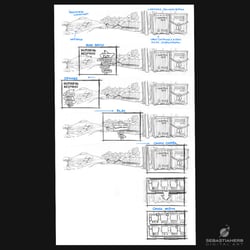 frühes GUI Storyboard