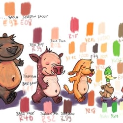 character colordesign