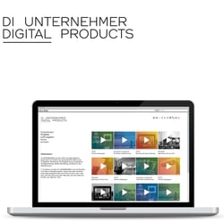 Di Unternehmer Wortmarke und Website
