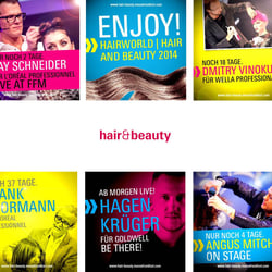 Hair & Beauty Messe Frankfurt: Gestaltung von Social Media-Aktivitäten.