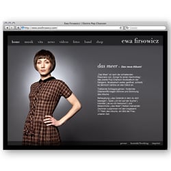 Website von Ewa Firsowicz
