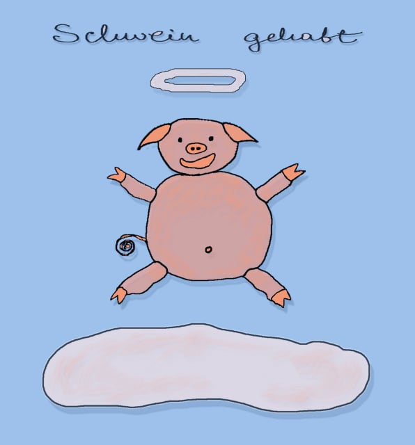 Illustration Postkarte (Pixelgrafik)