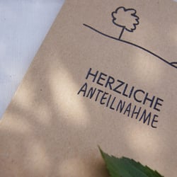Herzliche Anteilnahme