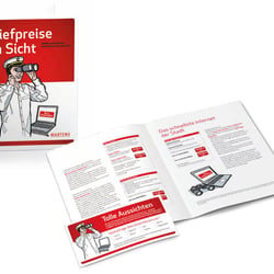 Martens, Hamburg; Gestaltung Mailing