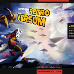 Gefangen im Retroversum – Titelillustration