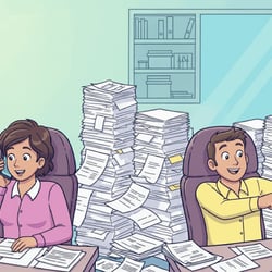 Wir beenden diesen Stress mit maßgeschneiderter Software.