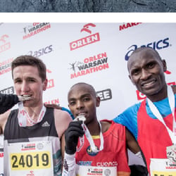Medal design for the Orlen Warsaw Marathon