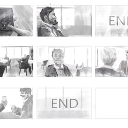 Spot Storyboard – Page 2 (Client: tts Zürich)